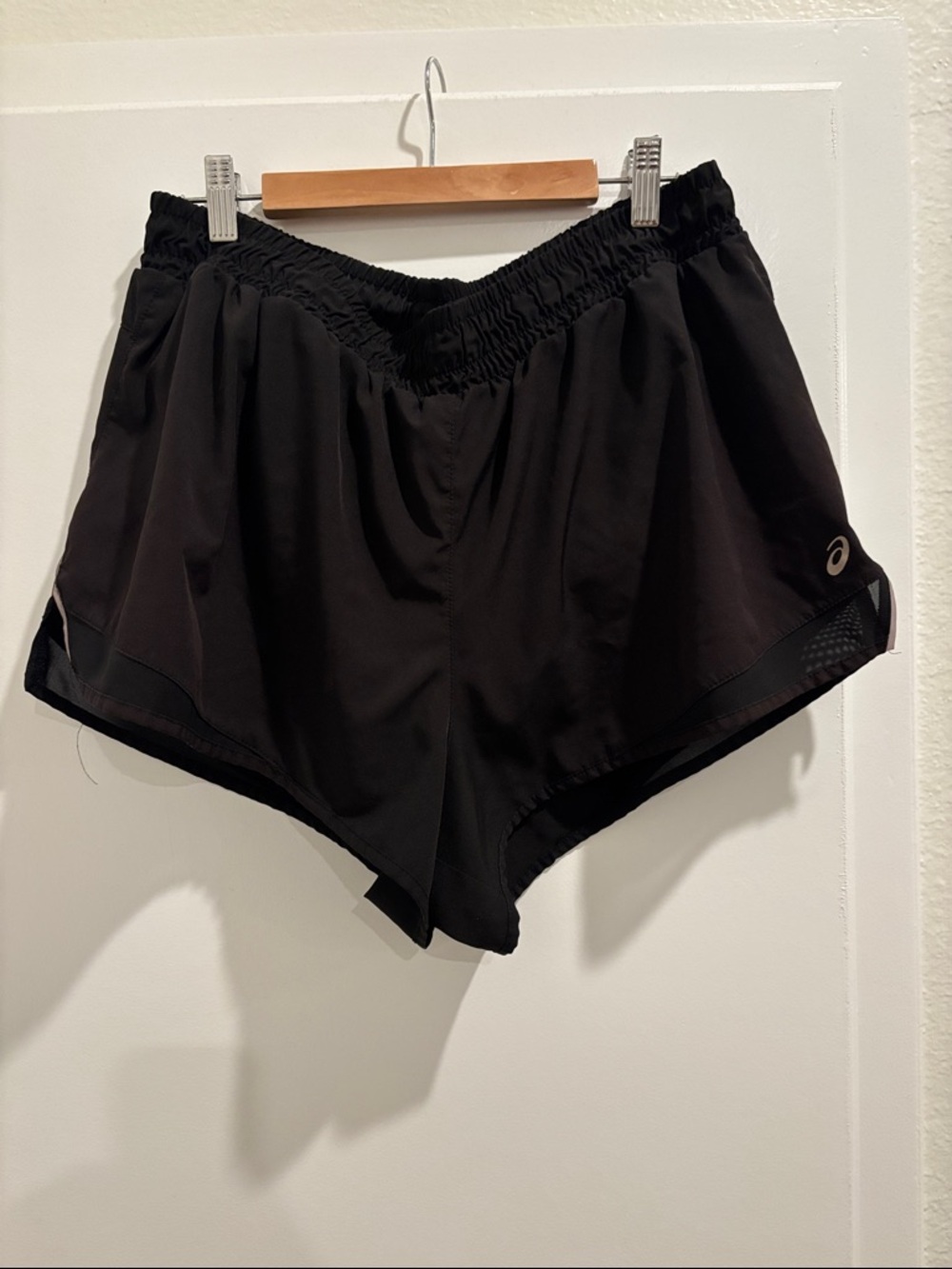 Asics Women's Black Athletic Running Shorts